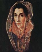 GRECO, El Female Portrait